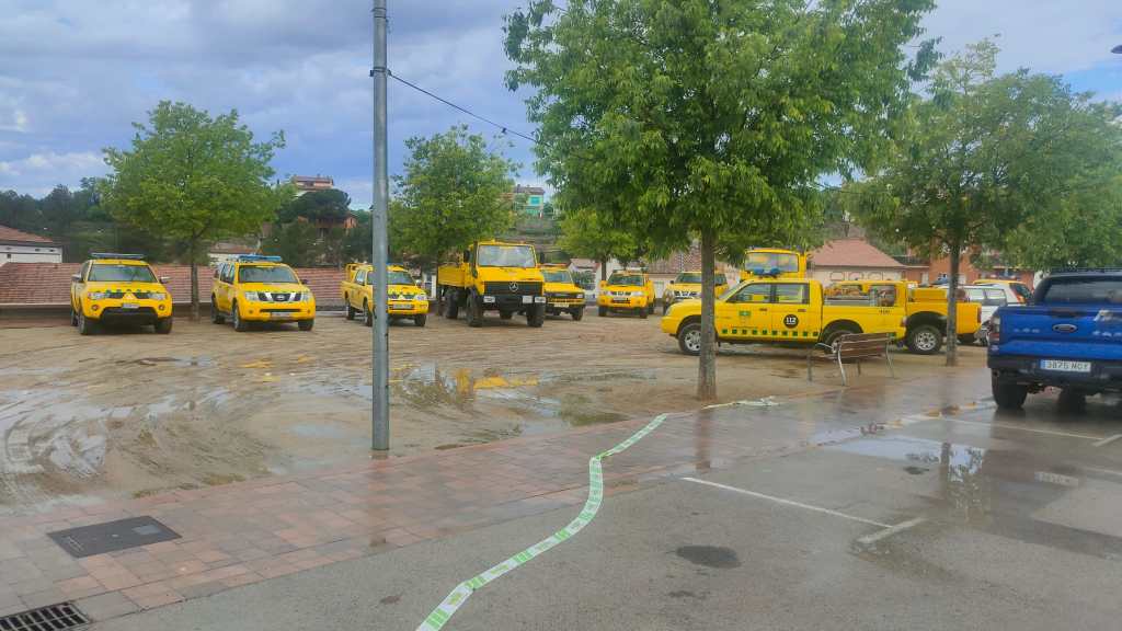 ADFs del Moianès i el Bages fan un simulacre a&nbsp;Oló